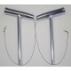 MCR Deluxe Silver Rod Rigger Set of 2