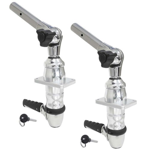 Raider OM100-2 T-TOP Outrigger Top Base Mounts, Pole Base (Pair) :  : Sports & Outdoors