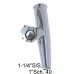 Smith Stainless Steel Adjustable Clamp-On Rod Holders 53650A